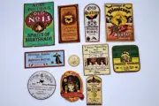 10-Halloween-Vintage-Witch-Potion-Label-Fussy Cut-Party-LinenCardstock-Stickers
