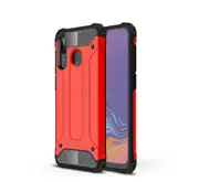 MCC Shockproof Samsung Galaxy A20 2019 Heavy Duty Tough Case Cover A205 [Red]