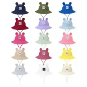 Kids Comfortable Cotton Caps Infant Sunshade Hat for Park Walks & Outdoor Fun
