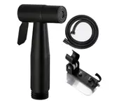 Hand-held bidet sprayer, adjustable toilet water pressure, with bidet hose