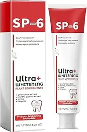 Sp-6 Ultra Whitening Toothpaste,Deep Cleaning Care Toothpaste,Fresh Breath,Sp-6 Probiotic Whitening Toothpaste
