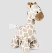 NWT Carters Just One You Brown Tan And White Giraffe Star Plush Rattle Baby Toy