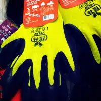 在飛比找蝦皮購物優惠-13針花紋沾膠手套（工作手套）誼林品牌