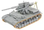1/35 German 88mm FlaK 36 auf Pz.Kpfw.IV Ausf.H Tank w/Magic Tracks Kit 6829