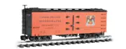 Bachmann G Scale 93203 GOLDEN EAGLE ORANGES REEFER Car With Metal Wheels, Orange