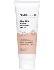 [Natio] Clear Zinc Mineral SPF50 Sunscreen 100g