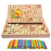 Baby Math Teaching Aids Multifunctional Math Operation Drawing Box Learning Pres