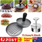 Non Stick 4.5" Burger Press Hamburger Maker Beef Patty Meat BBQ Grill Mould