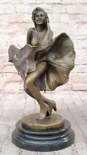 Bronze Sculpture Genuine Bronze Masterpiece Hollywood Prop Decoration Statue NR