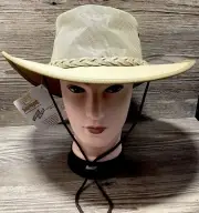 Cowboy Hat XL Canvas Drover Bushman Waterproof Air Flow Mesh Barmah Australia