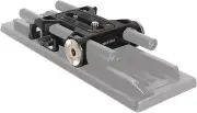 Rosette Mount 15Mm Rod Rail Baseplate with Dovetail Clamp for ARRI Sta