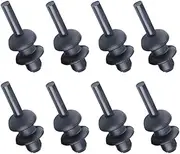 WGQGQ 8PC Parcel Shelf Clip Fit For Skoda, Octavia Roomster Fabia 2006-2015 699218 Rear Boot Trunk Cord Strap String Mounting Hook Bracket Parcel Shelf Retainers