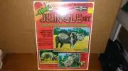 1970's Craft House Jungle Set Paint By Number - 3 Different Rhinocerous - New