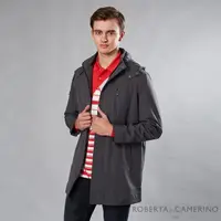 在飛比找momo購物網優惠-【ROBERTA 諾貝達】修身長版款 都會夾克外套(灰色)