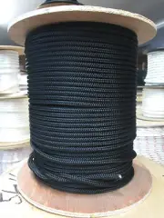3/8" X 100'Anchor,Sail ,Halyard line Polyester Double braid 4800 lb USA Black