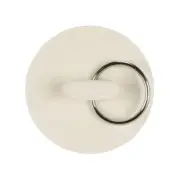 White Rubber Wash Basin Bathtub Plug Sink Plug Drain Pipe Plug Sink Plug9220