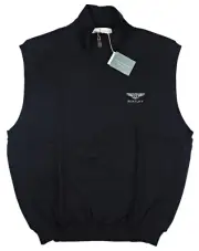 *New* Fairway & Greene BENTLEY MOTORS Merino 1/4 Zip Windvest / Mens Large