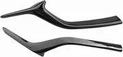 SFCPDDZYNE Front Bumper Full Star Racing Cover Trim Accessories Car Trim Strip Compatible with Mazda Cx-5 2017-2020 Cx5 Cx8 Chrome Style(Black Color)