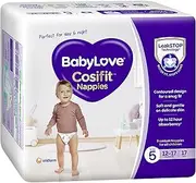 BabyLove Cosifit Nappies Size 5 (12-17kg) |68 Pieces (4 x 17 Pack)