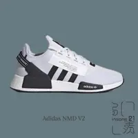 在飛比找蝦皮商城優惠-ADIDAS ORIGINALS NMD R1 V2 白黑 