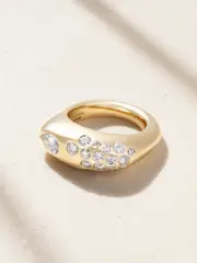 [Uniform Object] Uniform Object - Dowry 18-karat Gold Diamond Ring - 7 7 Gold