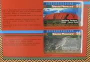 1990s Telecom Phonecard L/Edition Unused Mint Set of 2 "Northern Territory"