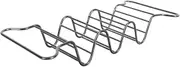 Luxshiny 1Pc Stainless Steel Taco Rack Versatile Food Stand for Tacos Pancakes and Burritos for Restaurants Parties and Home Use and Stylish Design