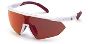 Adidas SP0015 21L Men's Sunglasses White Size 144