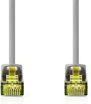 Nedis Cat 8.1 Network Cable S/FTP RJ45 Male RJ45 Male 10.0 m Round LSZH Grey Label