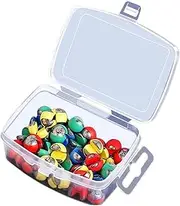 Fishing Weights - Colorful Lead Shot Set,50x Portable Weights for Fishing, Bass Casting Weights for Outdoor Fishing