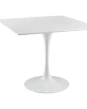 Modway Lippa 36in Square Wood Top Dining Table
