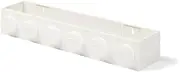 Room Copenhagen Lego Book Rack, Decorative Shelf, White, one Size