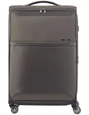 [Samsonite] 73H Soft Side Spinner Suitcase 71cm in Platinum Grey
