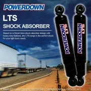 2 x Rear POWERDOWN LTS Shock Absorbers for ISUZU S Series SBR SCR 1-51630094-0
