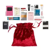 ULTA 16 Piece Skincare Perfume Serum Set Morph Dermalogica Perricone MD Red Bag