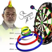 RED DRAGON™ Peter Wright Snakebite Official Darts Practice Rings Improvement Aid
