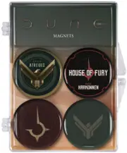 Dune: Atreides and Harkonnen Magnet 4-Pack [New ] Magnet