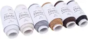 Tadill 6Pcs Elastic Thread Elastic Band Elastic Cords Elastic String for Quilting Knitting, A