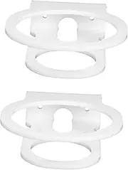 Operitacx 1Set Wall Mounted Speaker Rack Acrylic Speaker Shelf Compatible with Mini Multi Functional Audio Rack for Home Use Stylish and Durable Design