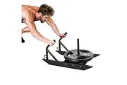 VEVOR Weight Power Pull Push Sled Fitness Strength Speed Training Sled Black
