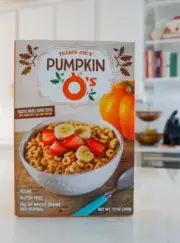 Trader Joe's Pumpkin O's Breakfast Whole Grain Cereal Oats and Brown Rice