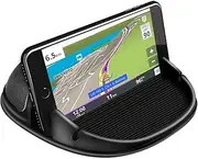 Loncaster Car Phone Holder, Car Phone Mount Silicone Car Pad Mat for Various Dashboards, Anti-Slip Desk Phone Stand Compatible with iPhone, Samsung, Android Smartphones, GPS Devices and More