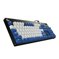 在飛比找Yahoo!奇摩拍賣優惠-【熱賣精選】技G610有線游戲競機械鍵盤專屬鍵帽紅白  藍白