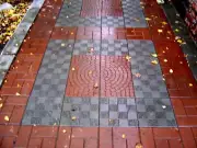 Set 4pcs Stepping Stone Path Concrete Plastic Molds *ChessBoard* Garden Walkway