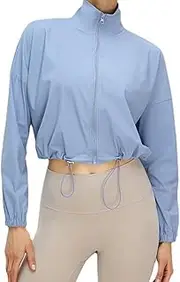 [KUMADAI] UPF 50+ Sun Protection Clothing Women UV Shirts Long Sleeve Lightweight Quick Dry SPF Jacket Summer Tops