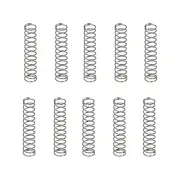10Pack 0.5x6x30mm(DxODxL) Compression Spring Spring Steel Extension Spring Gray