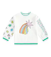 [Stella McCartney Kids] Stella McCartney Kids Printed cotton jersey sweatshirt Y 6 white