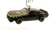 1969 for Ford Mustang Boss 302 Christmas Ornament 1:64 Black