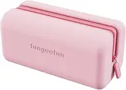 Make Up Bag for Purse - Pink Cosmetic Bag for Travel Toiletry Bag for Women Lipstick Organizer for Girls, Small Makeup Case, EVA Waterproof Cosmetic Pouch, Cute Makeup Organizer, Pink