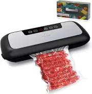 Vacuum Sealer Machine One Touch Automatic Preservation, Dry & Moist Food Mode